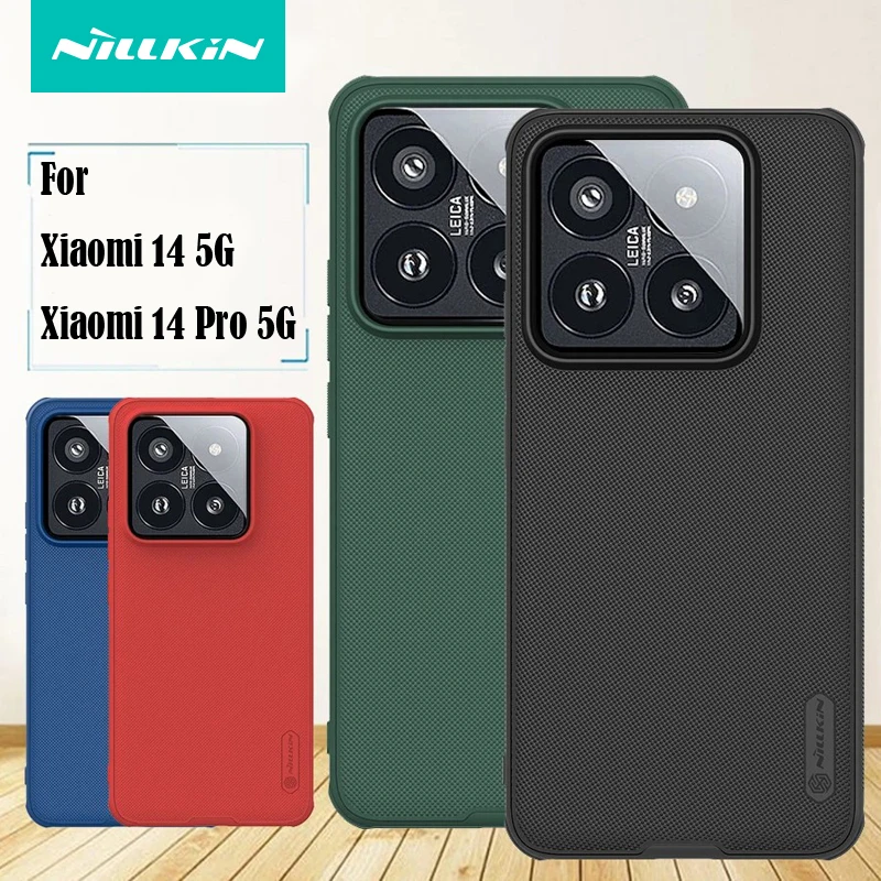 For Xiaomi 14 Pro Case Nillkin Frosted Shield Matte PC+TPU Edge Protection Phone Back Cover For Mi 14 Slim Shell
For Xiaomi 14 Pro Case Nillkin Frosted Shield Matte PC+TPU Edge Protection Phone Back Cover For Mi 14 Slim Shell