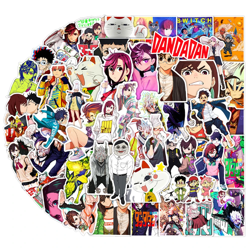10/30/50pcs Hot Anime Dandadan Stickers Cartoon Graffiti Decals Stationery Luggage Phone Bike Cool Waterproof Decoration Sticker
10/30/50pcs Hot Anime Dandadan Stickers Cartoon Graffiti Decals Stationery Luggage Phone Bike Cool Waterproof Decoration Sticker