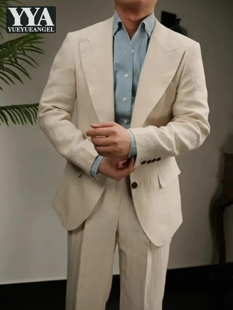 Spring Business Casual Office Mens Suits Sets Slim Fti British Style Single Breasted Blazers Straight Pants Mens Two Piece Set
Spring Business Casual Office Mens Suits Sets Slim Fti British Style Single Breasted Blazers Straight Pants Mens Two Piece Set