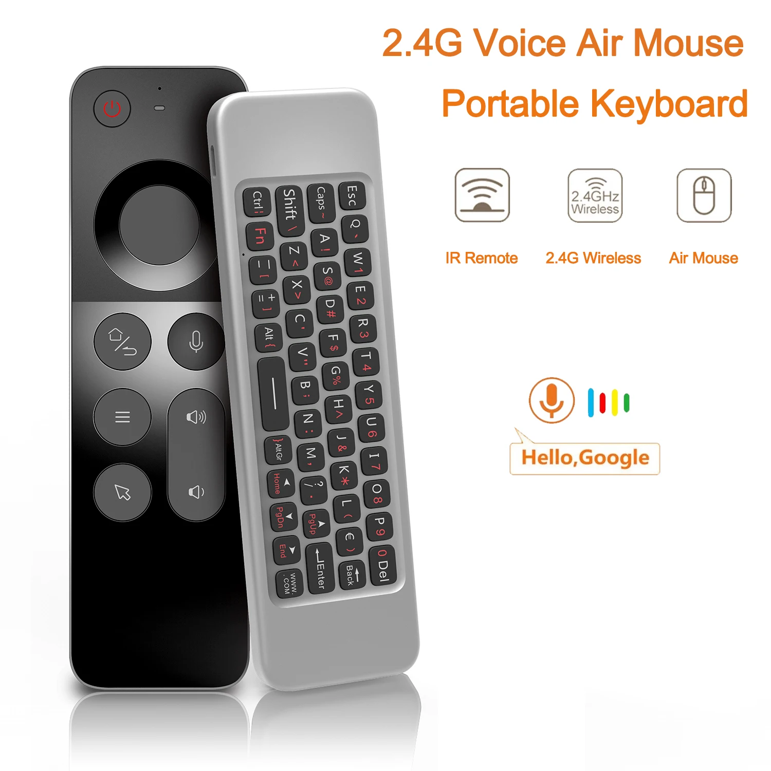 Беспроводной пульт дистанционного управления W3 2,4G Air Mouse 6 Gyro, ИК смарт-пульт дистанционного управления голосовым управлением с полной клавиатурой для Android TV BOX PC
Беспроводной пульт дистанционного управления W3 2,4G Air Mouse 6 Gyro, ИК смарт-пульт дистанционного управления голосовым управлением с полной клавиатурой для Android TV BOX PC