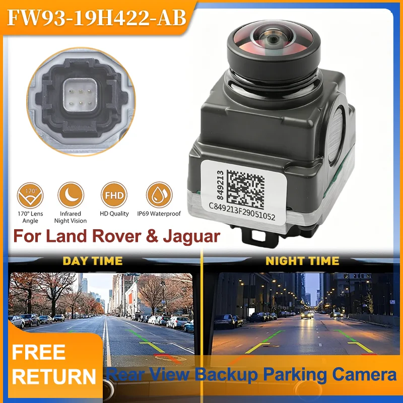 Front Rear Backup Camera FW93-19H422-AB Compatible with Land Rover Discovery Range Rover Jaguar E-Pace F-Pace F-Type XE XF XJ
Front Rear Backup Camera FW93-19H422-AB Compatible with Land Rover Discovery Range Rover Jaguar E-Pace F-Pace F-Type XE XF XJ