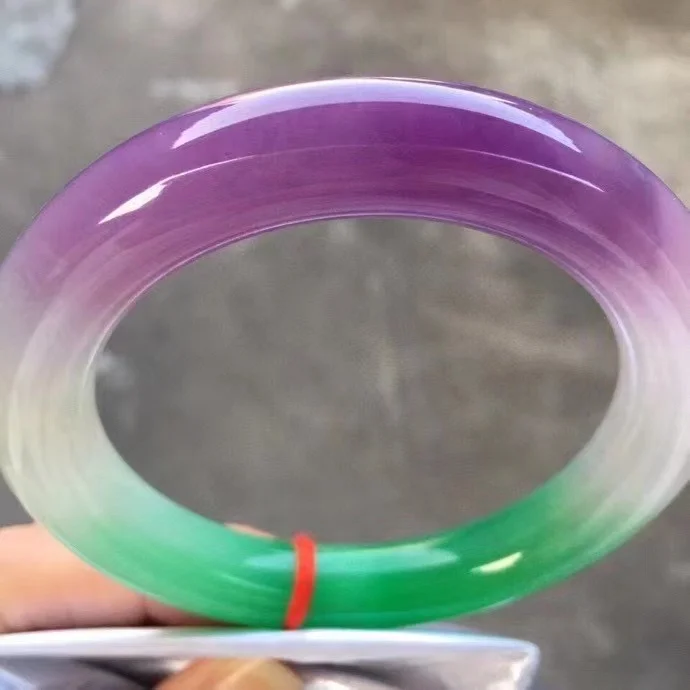 Genuine Myanmar Jadeite Purple Green Jade Bangles Women Fine Jewelry Burma Tricolor Jade Bangle Natural Stone Round Bracelets
Genuine Myanmar Jadeite Purple Green Jade Bangles Women Fine Jewelry Burma Tricolor Jade Bangle Natural Stone Round Bracelets