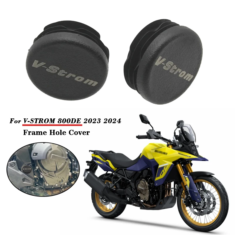 NEW Motorcycle Frame Hole Cover Caps Plug Decorative Frame Cap Set For Suzuki V-STROM 800 DE VStrom 800DE vstrom 800DE 2023 2024
NEW Motorcycle Frame Hole Cover Caps Plug Decorative Frame Cap Set For Suzuki V-STROM 800 DE VStrom 800DE vstrom 800DE 2023 2024