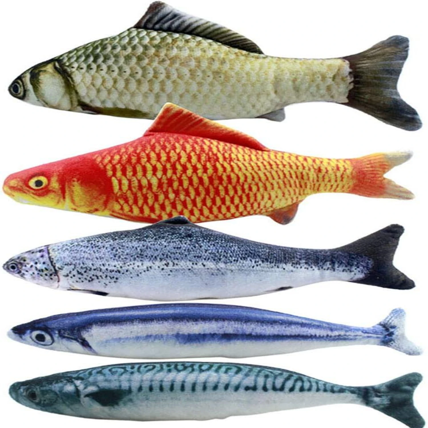 5PCS Catnip Fish Toys for Cat 20Cm Cat Toys Cat Fish Pillow Cat Catnip Toys
5PCS Catnip Fish Toys for Cat 20Cm Cat Toys Cat Fish Pillow Cat Catnip Toys