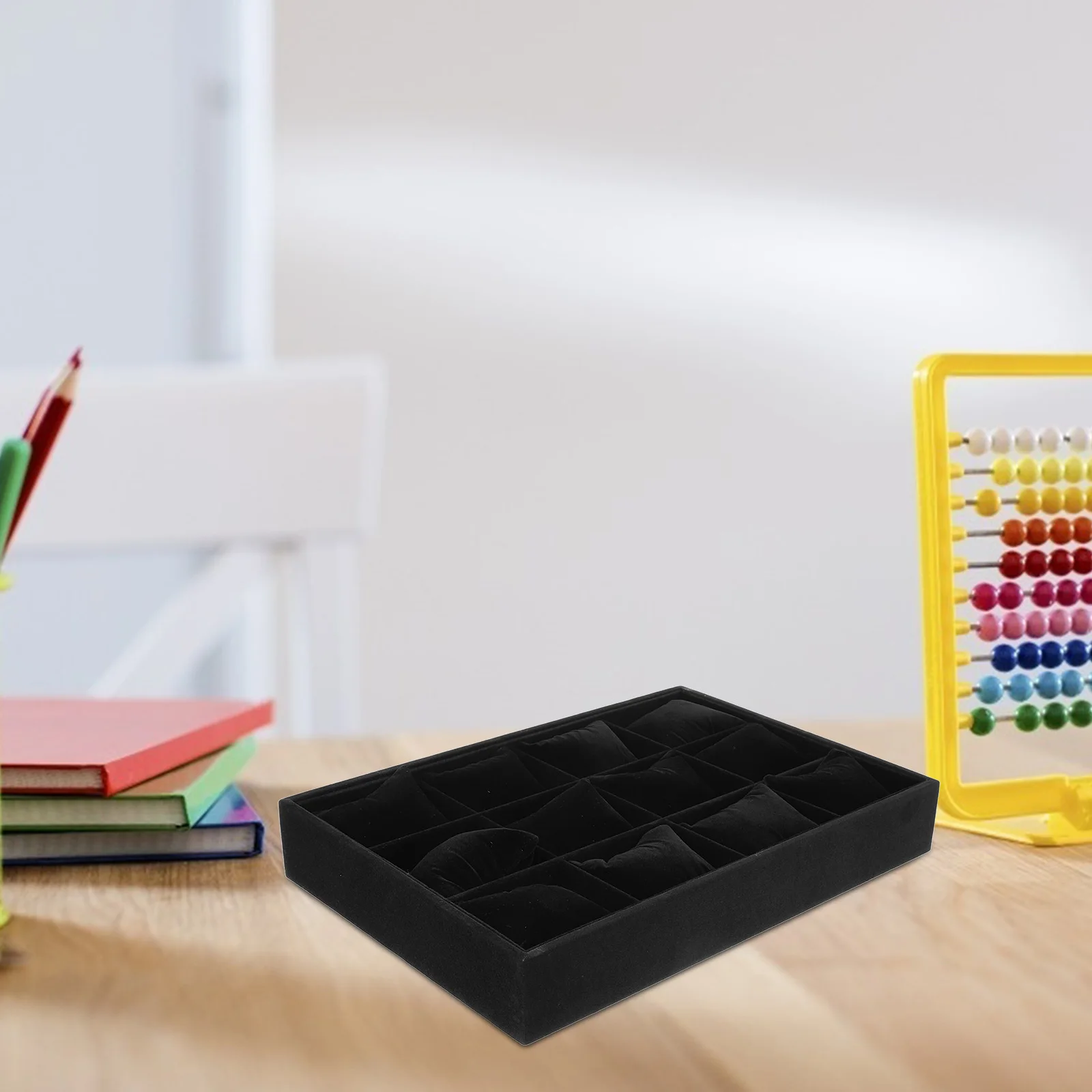 12 Grid Watch Storage Tray Jewelry Organizer with Pillows Bracelet Display Stand for Drawer Bangle Holder Case Compact Portable
12 Grid Watch Storage Tray Jewelry Organizer with Pillows Bracelet Display Stand for Drawer Bangle Holder Case Compact Portable