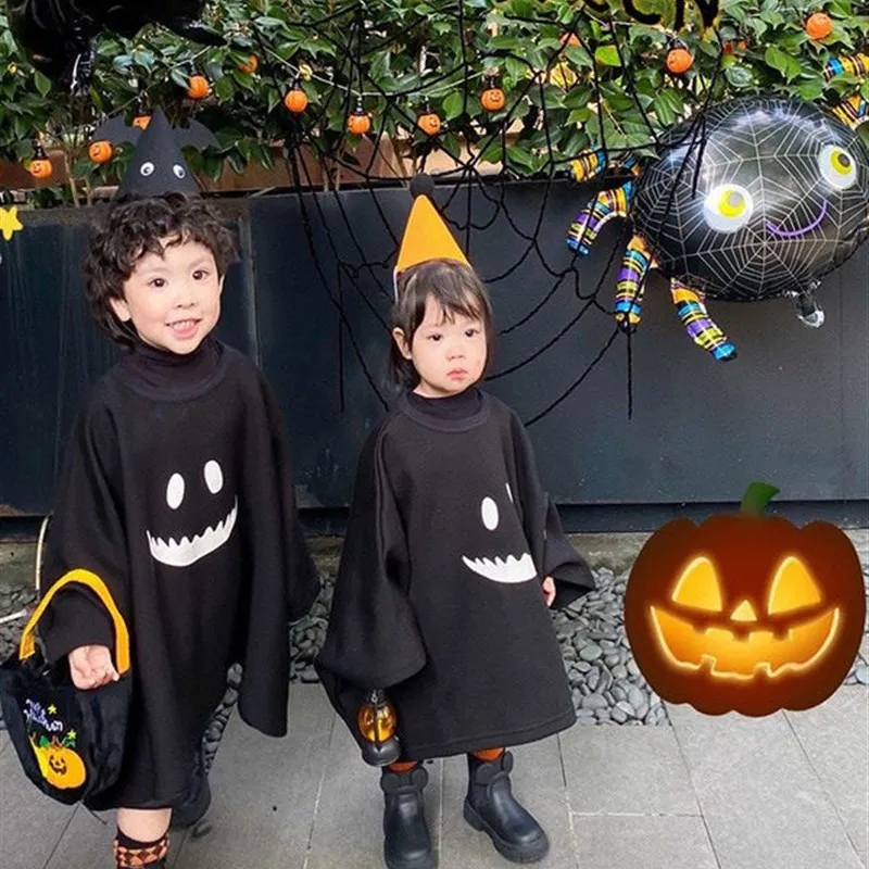 Halloween Children's Costume Set Ghost Dress-Up Clothing for Boys And Girls Kindergarten Robe Cape Suit Halloween Party
Halloween Children's Costume Set Ghost Dress-Up Clothing for Boys And Girls Kindergarten Robe Cape Suit Halloween Party