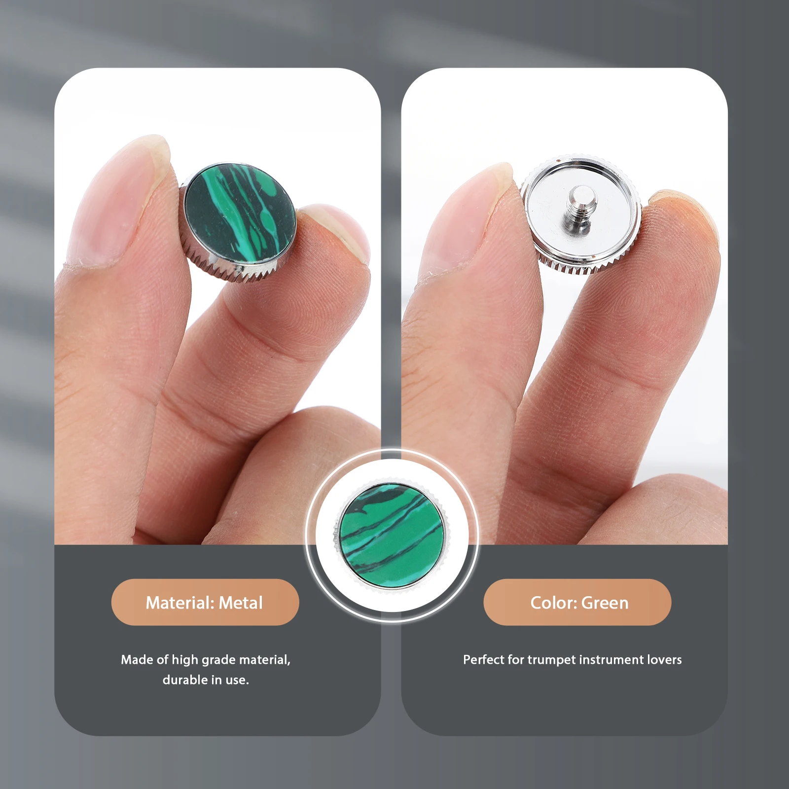 3pcs High Quality Saxophone Finger Button for Replacement Repairing Musical Instrument Accessory Durable Green 
3pcs High Quality Saxophone Finger Button for Replacement Repairing Musical Instrument Accessory Durable Green