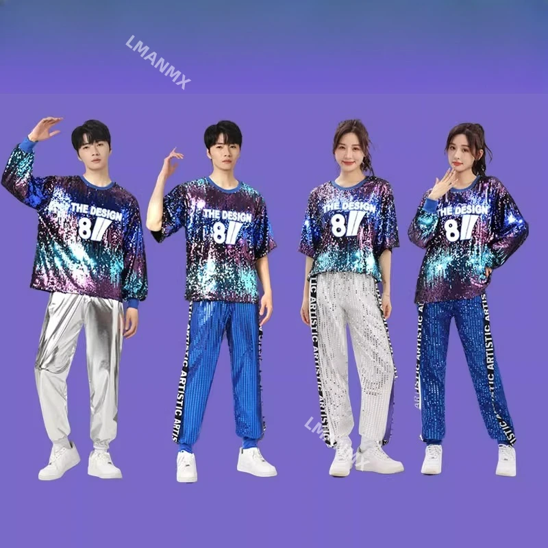 New Adult Annual Meeting Dance Cheerleading Performance Costume Jazz Dance Set Square Dance Costume
New Adult Annual Meeting Dance Cheerleading Performance Costume Jazz Dance Set Square Dance Costume