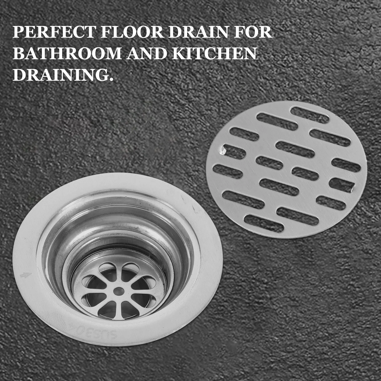 Stainless Steel Floor Drain Deodorant Anti Odor Drain Strainer Rustproof Corrosion Resistant Bathroom Kitchen Toilet Floor
Stainless Steel Floor Drain Deodorant Anti Odor Drain Strainer Rustproof Corrosion Resistant Bathroom Kitchen Toilet Floor