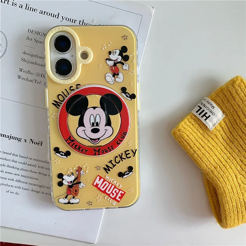 Mickey Mouse Disney Phone Case for iPhone 12 13 14 15 16 Pro Max 16Pro Magnetic Wireless Charging Magsafe Cover Holder
Mickey Mouse Disney Phone Case for iPhone 12 13 14 15 16 Pro Max 16Pro Magnetic Wireless Charging Magsafe Cover Holder