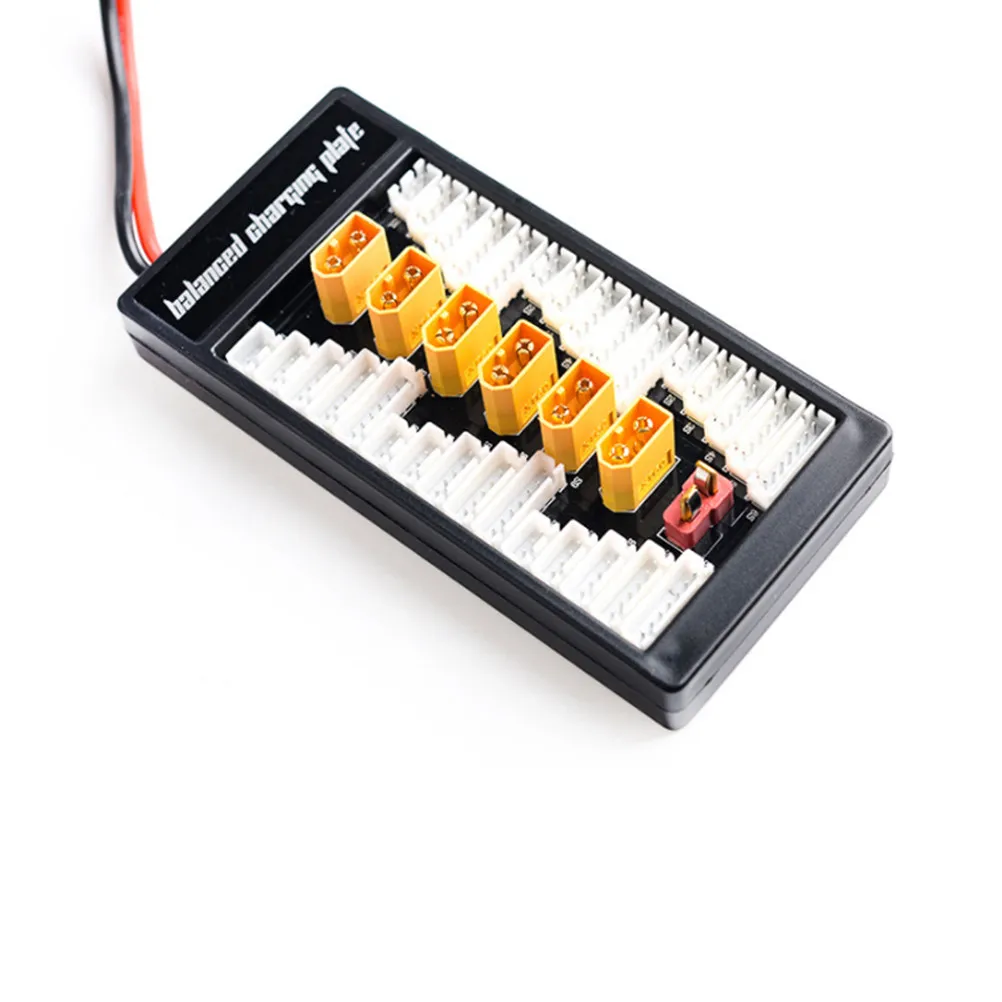 40A Parallel Charging Board for 2-6S Lipo Batteries 6-Pack Simultaneous Charging Heavy-Duty 14Awg Input 20Awg Balance Wires
40A Parallel Charging Board for 2-6S Lipo Batteries 6-Pack Simultaneous Charging Heavy-Duty 14Awg Input 20Awg Balance Wires
