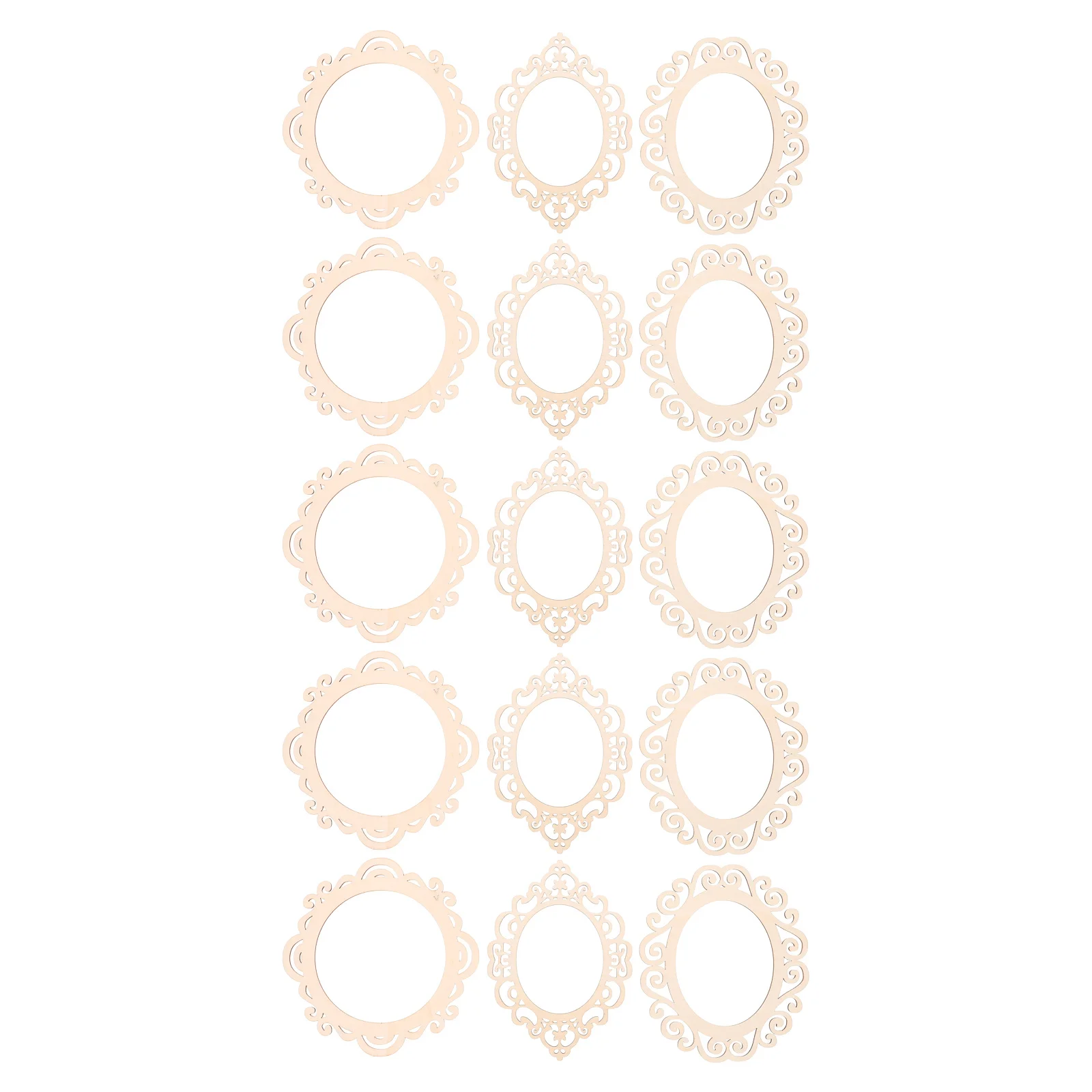 15Pcs Unfinished Vintage Hollowwood Picture Frames Rustic DIY Photo Frame Pendants Hanging Ornaments Craft Decorations
15Pcs Unfinished Vintage Hollowwood Picture Frames Rustic DIY Photo Frame Pendants Hanging Ornaments Craft Decorations