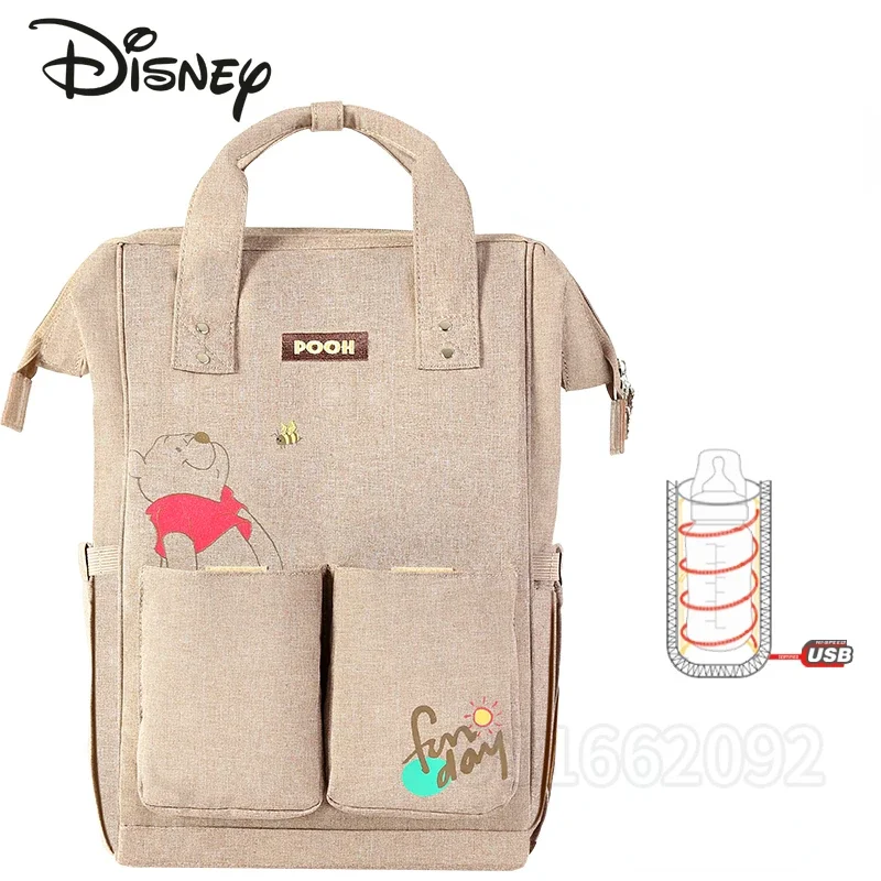 Disney Original New Diaper Bag Backpack Luxury Brand Fashion Baby Diaper Bag Backpack Cartoon Cute Baby Bag Multifunctional
Disney Original New Diaper Bag Backpack Luxury Brand Fashion Baby Diaper Bag Backpack Cartoon Cute Baby Bag Multifunctional