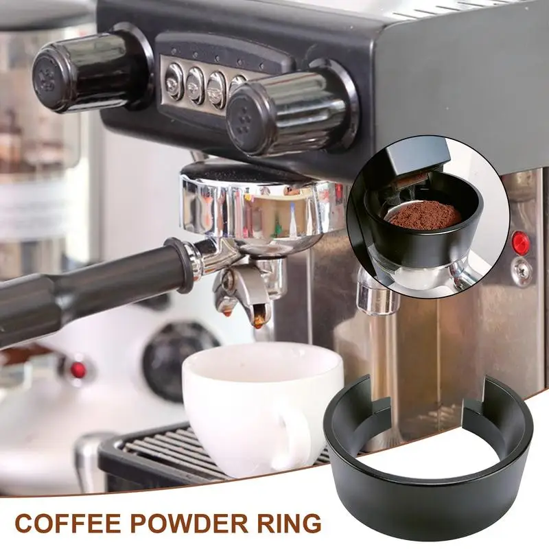 Coffee Powder Ring Funnel Coffee Component Alloy Powder Catcher Dosing Rings Aluminum Metal Coffee Pot Grounds Pitcher Universal
Coffee Powder Ring Funnel Coffee Component Alloy Powder Catcher Dosing Rings Aluminum Metal Coffee Pot Grounds Pitcher Universal