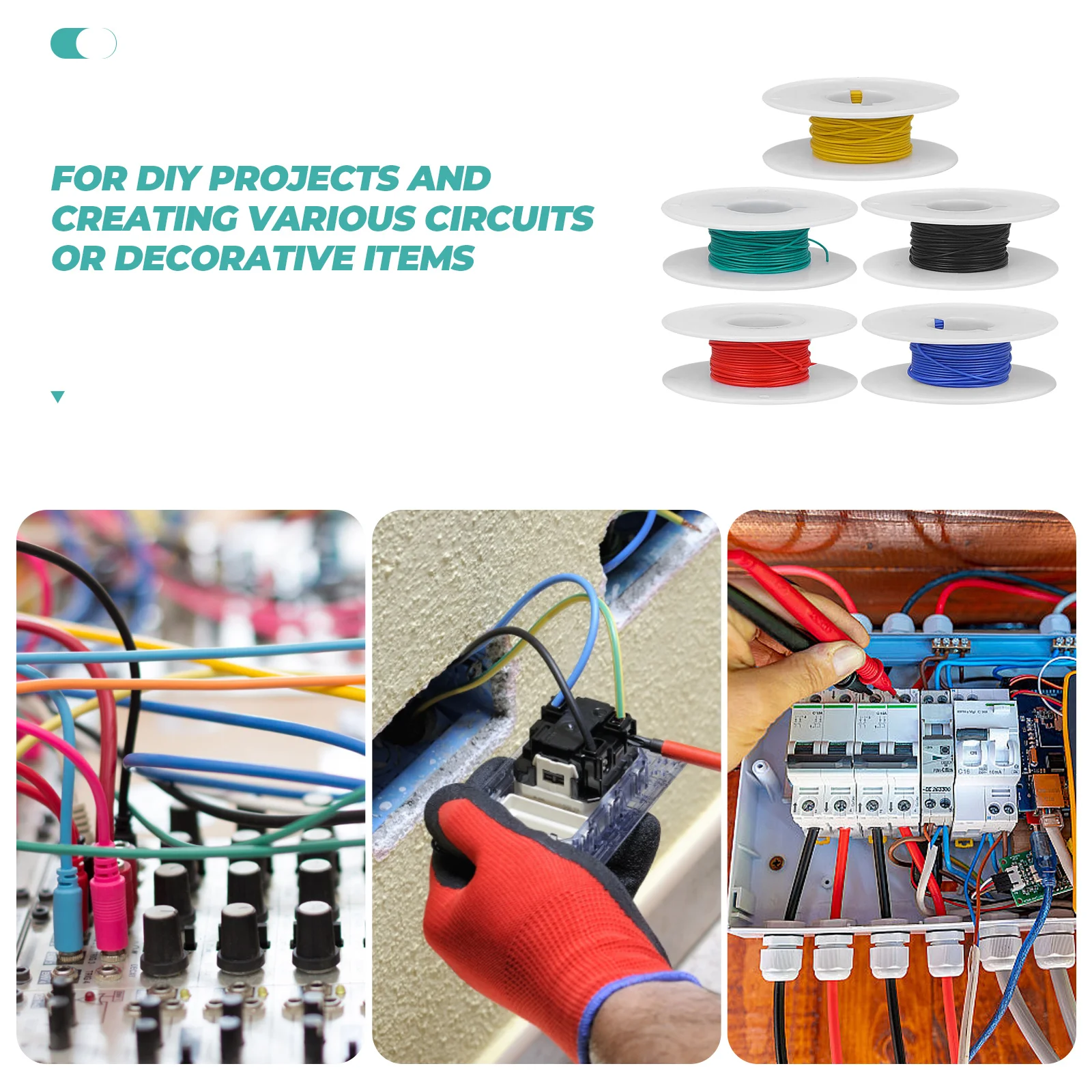 Copper Electrical Wire Insulated Cable Wire Electric Extend Cord Heat Resistant Soft Material for DIY and Household Repairs
Copper Electrical Wire Insulated Cable Wire Electric Extend Cord Heat Resistant Soft Material for DIY and Household Repairs