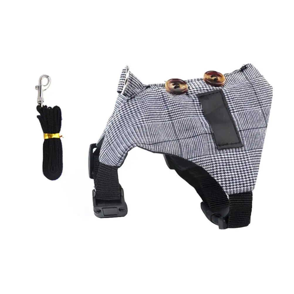 Rabbit Suit Harness Fashion Clothes Durable Polyester Travel Wear Lightweight Vest Leash Creative Pet Decor Outdoor Traction
Rabbit Suit Harness Fashion Clothes Durable Polyester Travel Wear Lightweight Vest Leash Creative Pet Decor Outdoor Traction