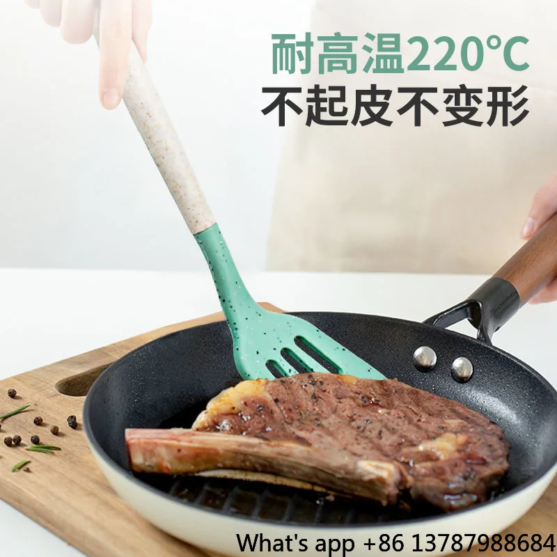 12-piece Set Green Fresh Set Cooking Spatula Spoon Set Silicone Kitchenware High Temperature Resistance
12-piece Set Green Fresh Set Cooking Spatula Spoon Set Silicone Kitchenware High Temperature Resistance