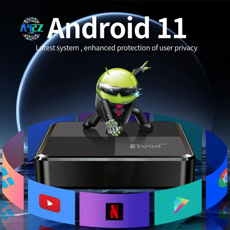 A42Z-Tv98mini TV Box 2G + 16G S905W2 2,4G и 5G Wi-Fi 4K Android 11 Smart TV Box TV98 Медиаплеер Простая в использовании вилка стандарта США
A42Z-Tv98mini TV Box 2G + 16G S905W2 2,4G и 5G Wi-Fi 4K Android 11 Smart TV Box TV98 Медиаплеер Простая в использовании вилка стандарта США