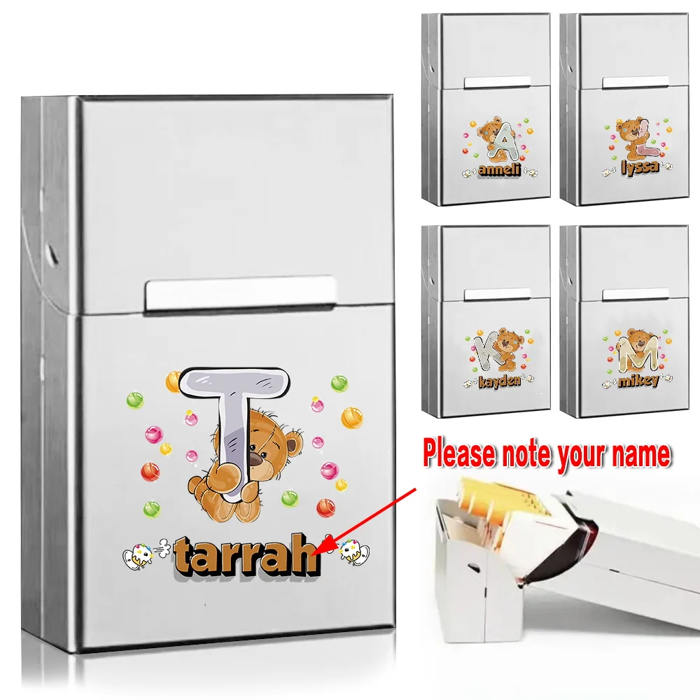 Customized Name Metal Cigarette Case Magnetic Slim Aluminum Case Custom Personalized Travel Pocket Tobacco Holder Organizer DIY
Customized Name Metal Cigarette Case Magnetic Slim Aluminum Case Custom Personalized Travel Pocket Tobacco Holder Organizer DIY