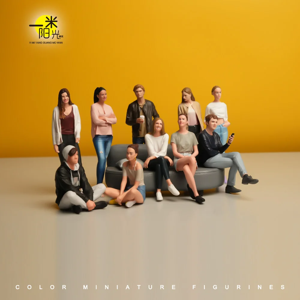 Exquisite Painted 1/24 1/18 European American Male Female Sit Stand Walking Talking Miniature Figures Unpainted 3D Diorama Doll
Exquisite Painted 1/24 1/18 European American Male Female Sit Stand Walking Talking Miniature Figures Unpainted 3D Diorama Doll