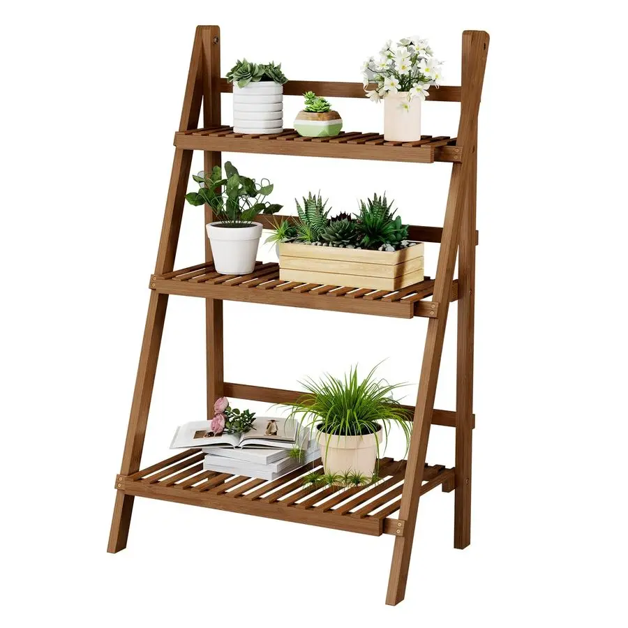 Складная бамбуковая полка-лестница 23.6"W x 15"D x 39.4"H для цветочных горшков
Складная бамбуковая полка-лестница 23.6"W x 15"D x 39.4"H для цветочных горшков
