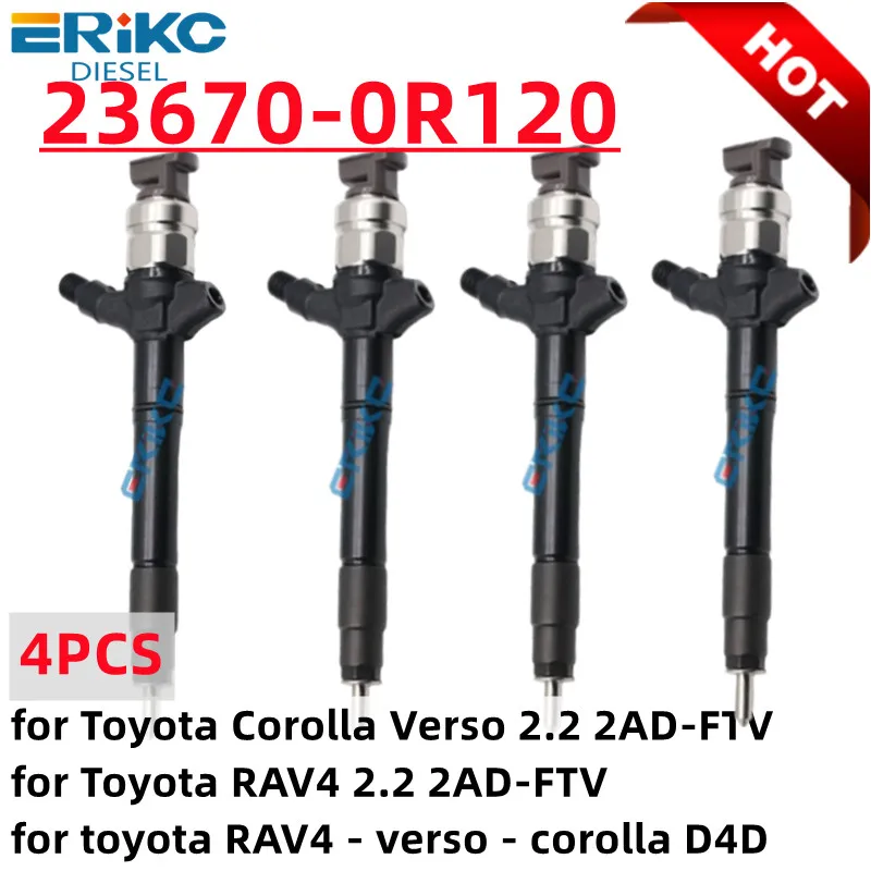НОВИНКА ДЛЯ Тойота 23670-0R120 23670 0R120 236700 R120 RAV4 2.2 2AD-FTV 4 шт. ORLTL Форсунка дизельного топлива
НОВИНКА ДЛЯ Тойота 23670-0R120 23670 0R120 236700 R120 RAV4 2.2 2AD-FTV 4 шт. ORLTL Форсунка дизельного топлива
