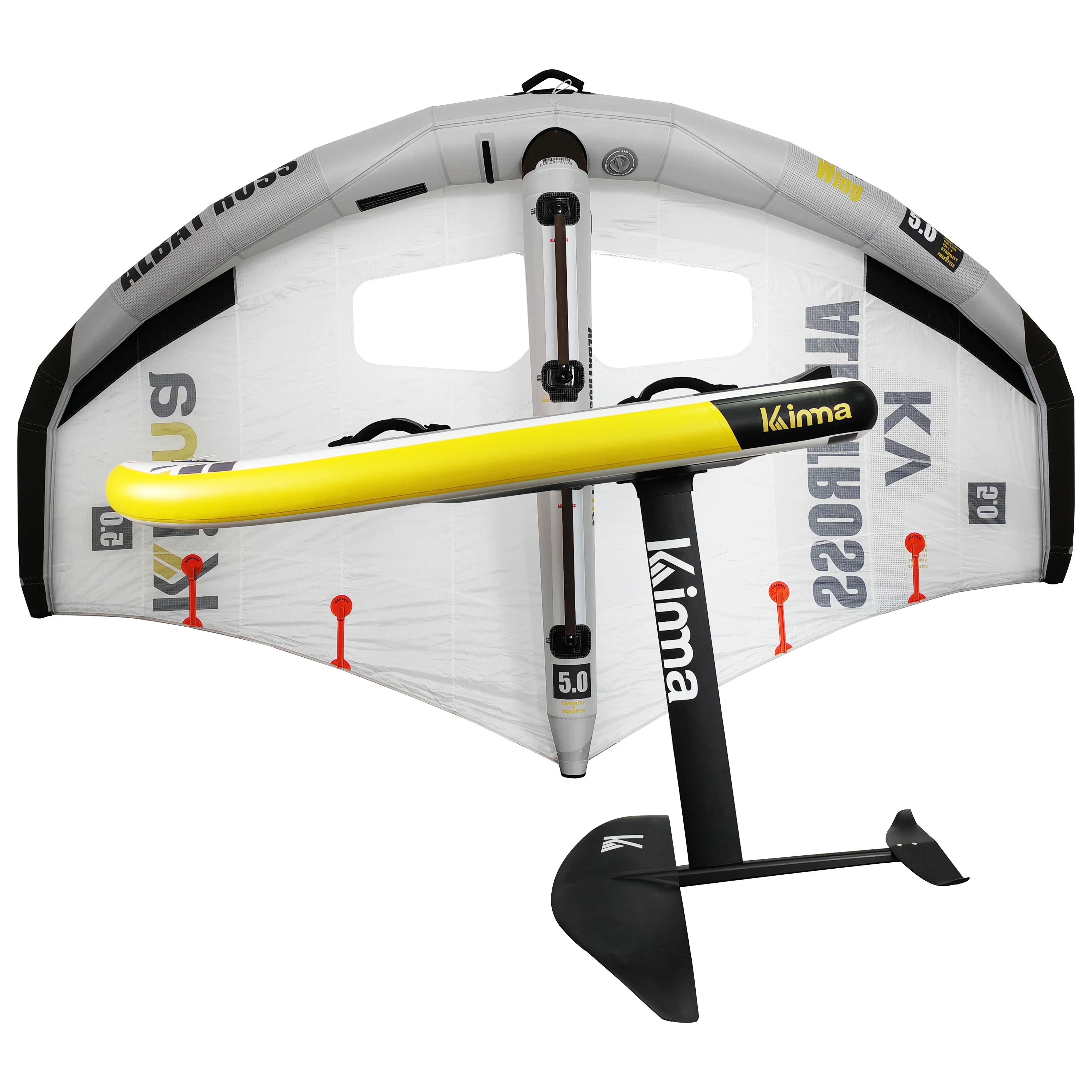 Kinma Water Sports Surfing Wing Foil Hydrofoil SurfBoard Surf Wing Set Foiling Surfing
Kinma Water Sports Surfing Wing Foil Hydrofoil SurfBoard Surf Wing Set Foiling Surfing