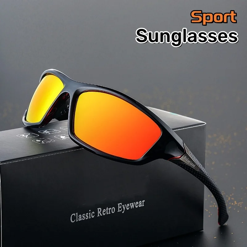 Sporty Polarized Sunglasses Luxury Designer Lenses Outdoor Riding Fishing Beach Unisex UV Resistant Decorative Glasses
Sporty Polarized Sunglasses Luxury Designer Lenses Outdoor Riding Fishing Beach Unisex UV Resistant Decorative Glasses