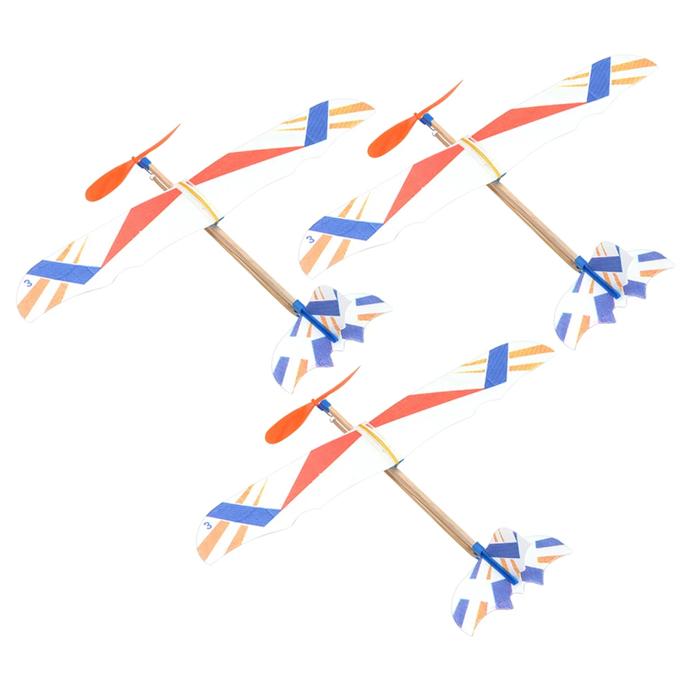 3pcs DIY Creative Aircraft Model Delicate Bird Design Kids Kids Toys Model Rubber Band Powered Aircraft Educational (Random
3pcs DIY Creative Aircraft Model Delicate Bird Design Kids Kids Toys Model Rubber Band Powered Aircraft Educational (Random