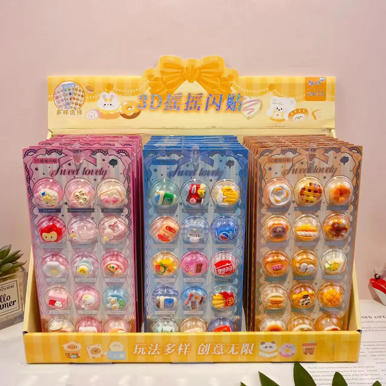 Creative Space Dessert Animals Cartoon 3D Relief Stickers Scrapbooking Diy Journal Cute Stationery School Sticker
Creative Space Dessert Animals Cartoon 3D Relief Stickers Scrapbooking Diy Journal Cute Stationery School Sticker