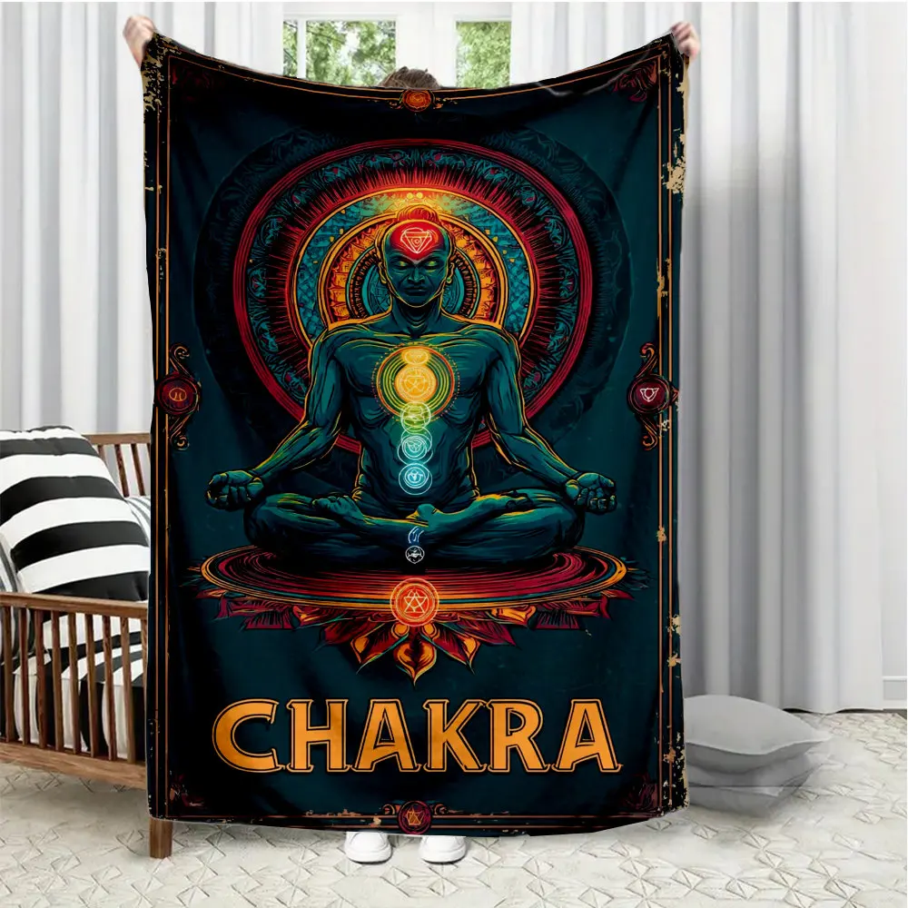 Фланелевое одеяло с принтом для медитации, подходящее для всех сезонов, подходящее для гостиной, офиса, дивана и путешествий.
Фланелевое одеяло с принтом для медитации, подходящее для всех сезонов, подходящее для гостиной, офиса, дивана и путешествий.