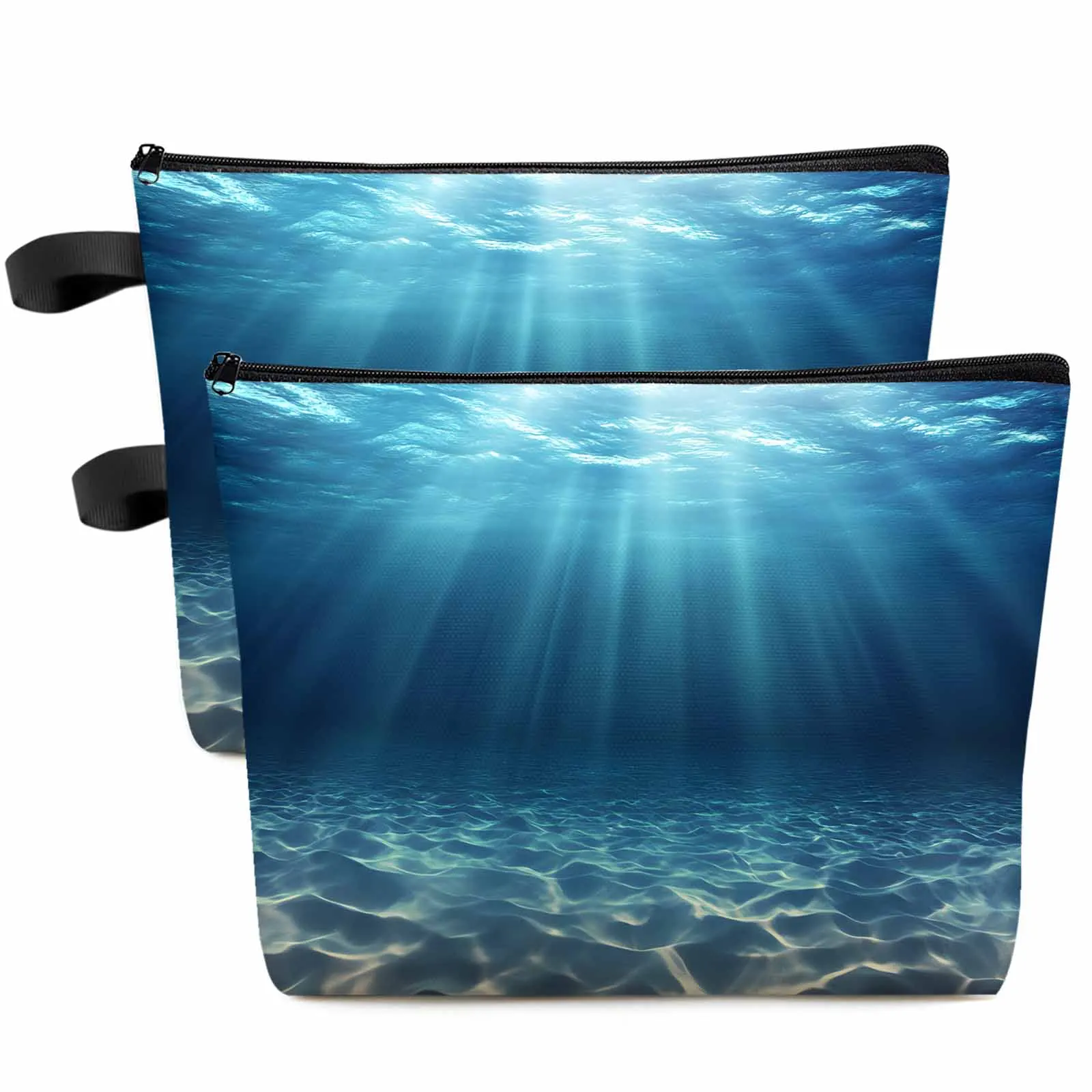 Summer Ocean Underwater Large Capacity Travel Cosmetic Bag Portable Makeup Storage Pouch Women Waterproof Pencil Case
Summer Ocean Underwater Large Capacity Travel Cosmetic Bag Portable Makeup Storage Pouch Women Waterproof Pencil Case
