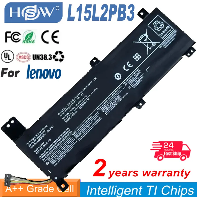 L15L2PB3 L15L2PB2 L15M2PB4 L15C2PB6 Battery for Lenovo IdeaPad xiaoxin 310-14IAP
L15L2PB3 L15L2PB2 L15M2PB4 L15C2PB6 Battery for Lenovo IdeaPad xiaoxin 310-14IAP