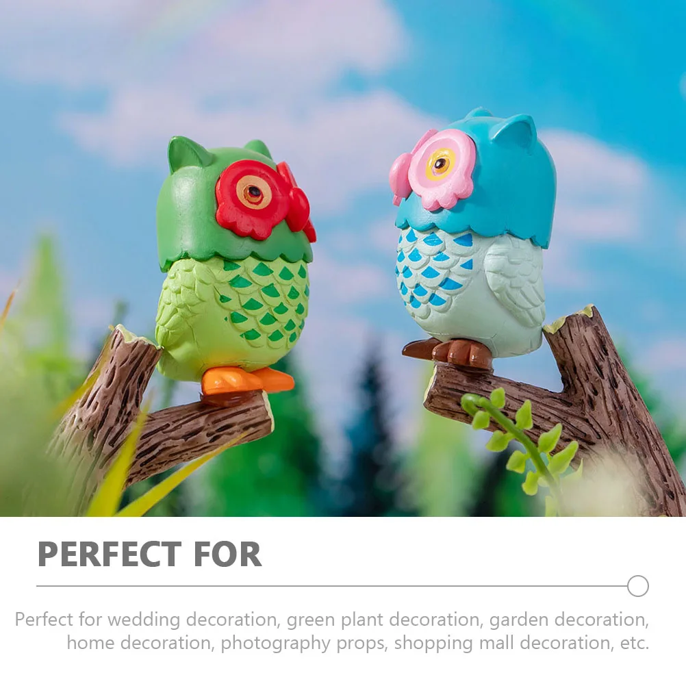 4Pcs Owl Decor Resin Lifelike Bird Garden Landscape Ornament Bright Color Fade Resistant Wedding Home Mall Decoration
4Pcs Owl Decor Resin Lifelike Bird Garden Landscape Ornament Bright Color Fade Resistant Wedding Home Mall Decoration