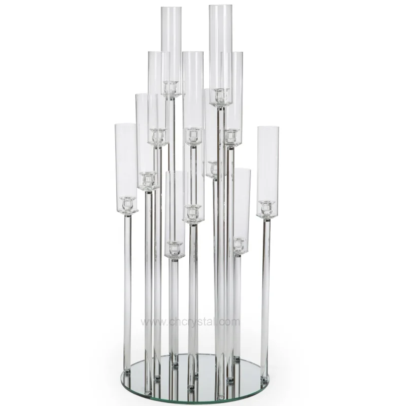 Wedding Centerpieces Decoration Square Base 12 Arms Gold Metal Poles Crystal Glass Candelabra For Party Home Decor
Wedding Centerpieces Decoration Square Base 12 Arms Gold Metal Poles Crystal Glass Candelabra For Party Home Decor