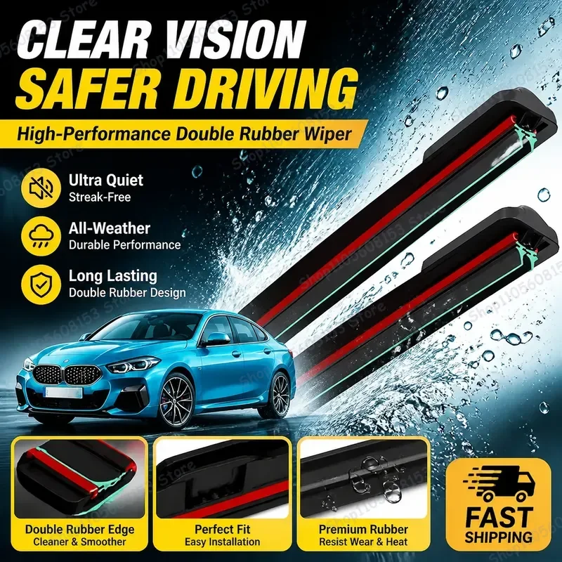 For BMW 2 Series 2014-2023 Active Tourer M2 Coupe Convertible Front Wiper Blades Windshield Wipers Replacement for Car Rain
For BMW 2 Series 2014-2023 Active Tourer M2 Coupe Convertible Front Wiper Blades Windshield Wipers Replacement for Car Rain