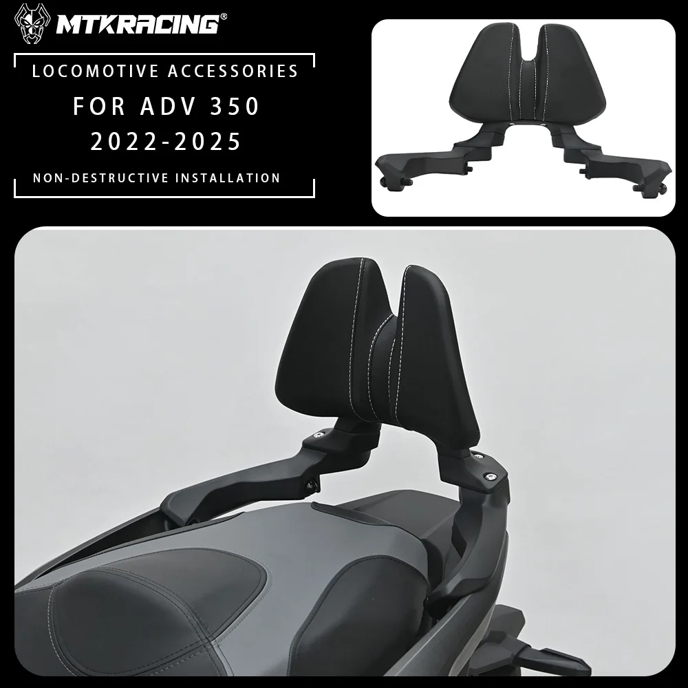 For HONDA ADV 350 2022-2025 Motorcycle Rear Passenger Seat Backrest Cushion Back Rest Pad
For HONDA ADV 350 2022-2025 Motorcycle Rear Passenger Seat Backrest Cushion Back Rest Pad