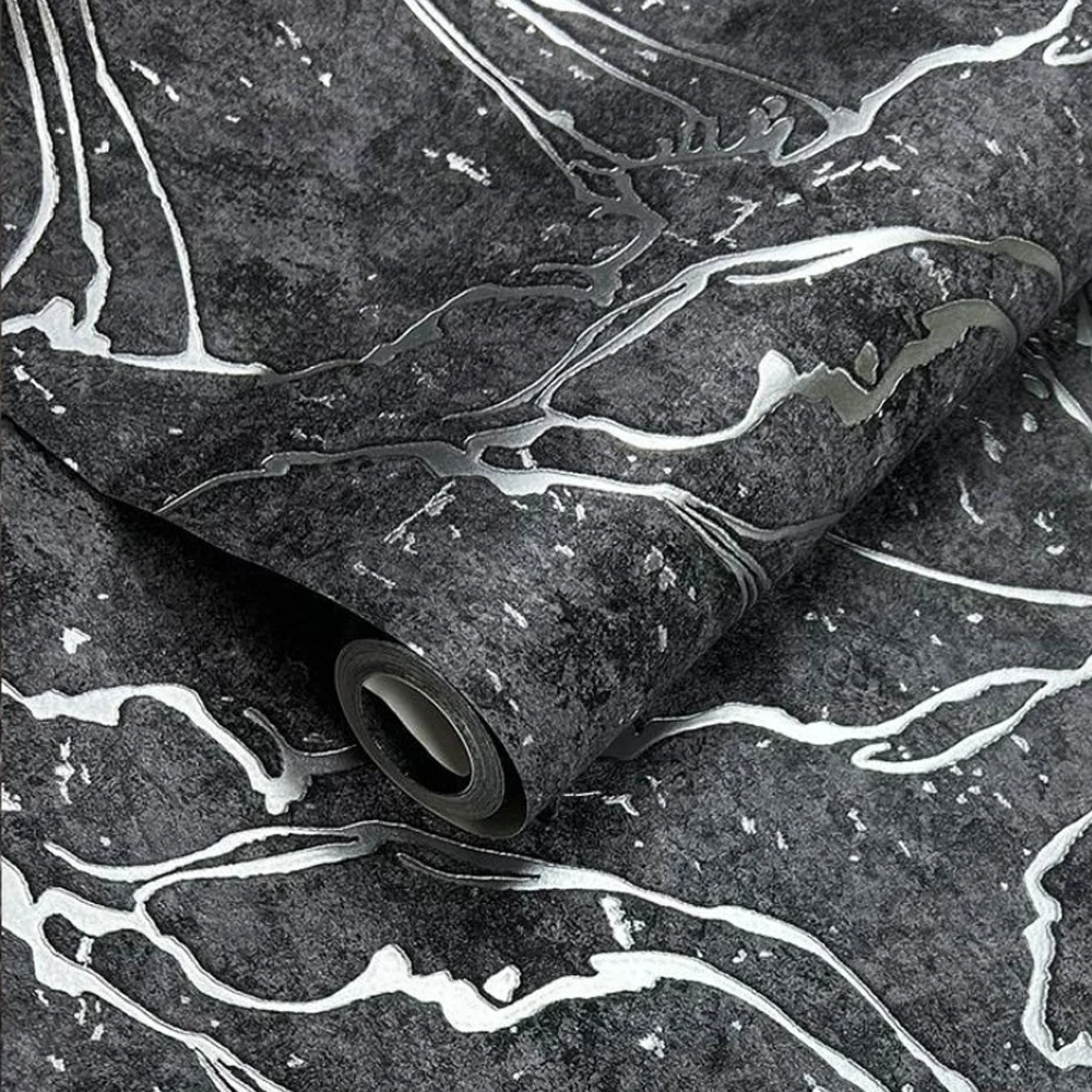 Modern Minimalist 3D Marble Black Stone Patterned Wallpaper Pvc Waterproof Hotel Living Room Tv Background Wallpaper
Modern Minimalist 3D Marble Black Stone Patterned Wallpaper Pvc Waterproof Hotel Living Room Tv Background Wallpaper