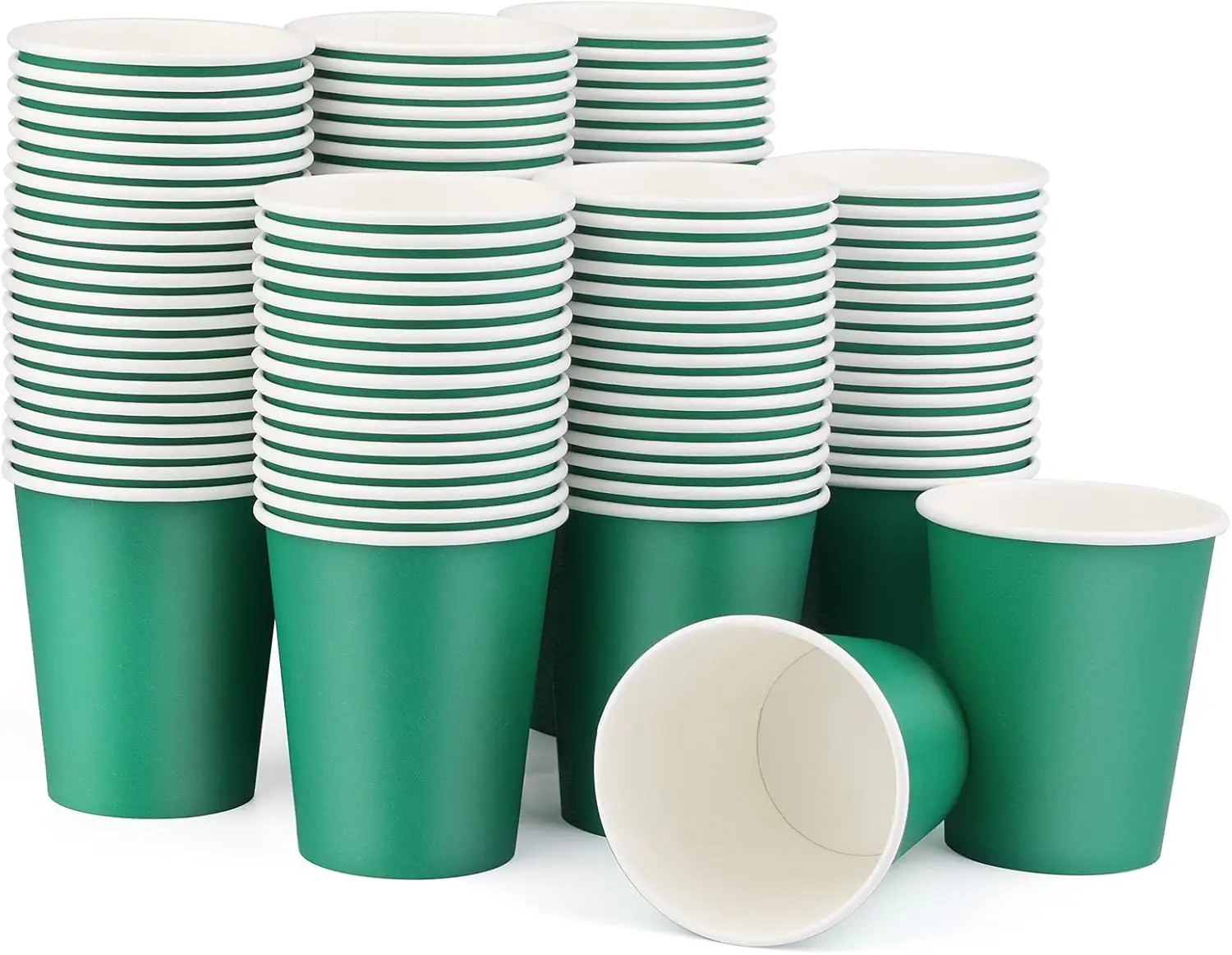 Paper Cups 8 oz 110 Pack, Disposable Paper Coffee Cups for Hot or Cold Beverage Drinking for Party, Picnic, BBQ, Travel,
Paper Cups 8 oz 110 Pack, Disposable Paper Coffee Cups for Hot or Cold Beverage Drinking for Party, Picnic, BBQ, Travel,