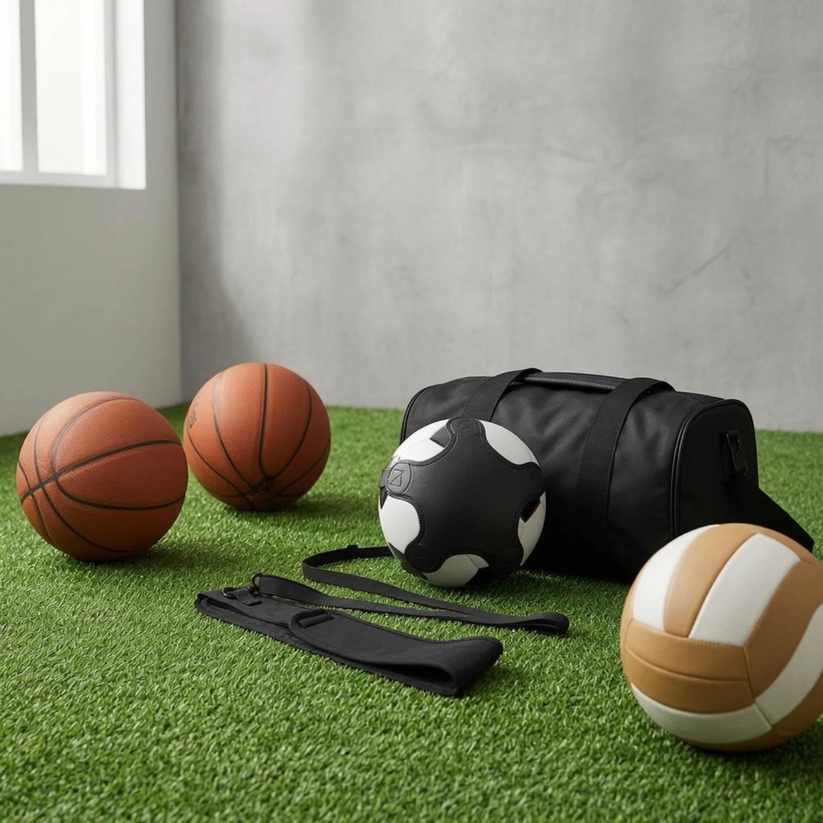 Soccer Ball Practice Aid Black and Yellow Strap Ball Practice Aid Sports Gear Handsunrestricted for Practice
Soccer Ball Practice Aid Black and Yellow Strap Ball Practice Aid Sports Gear Handsunrestricted for Practice
