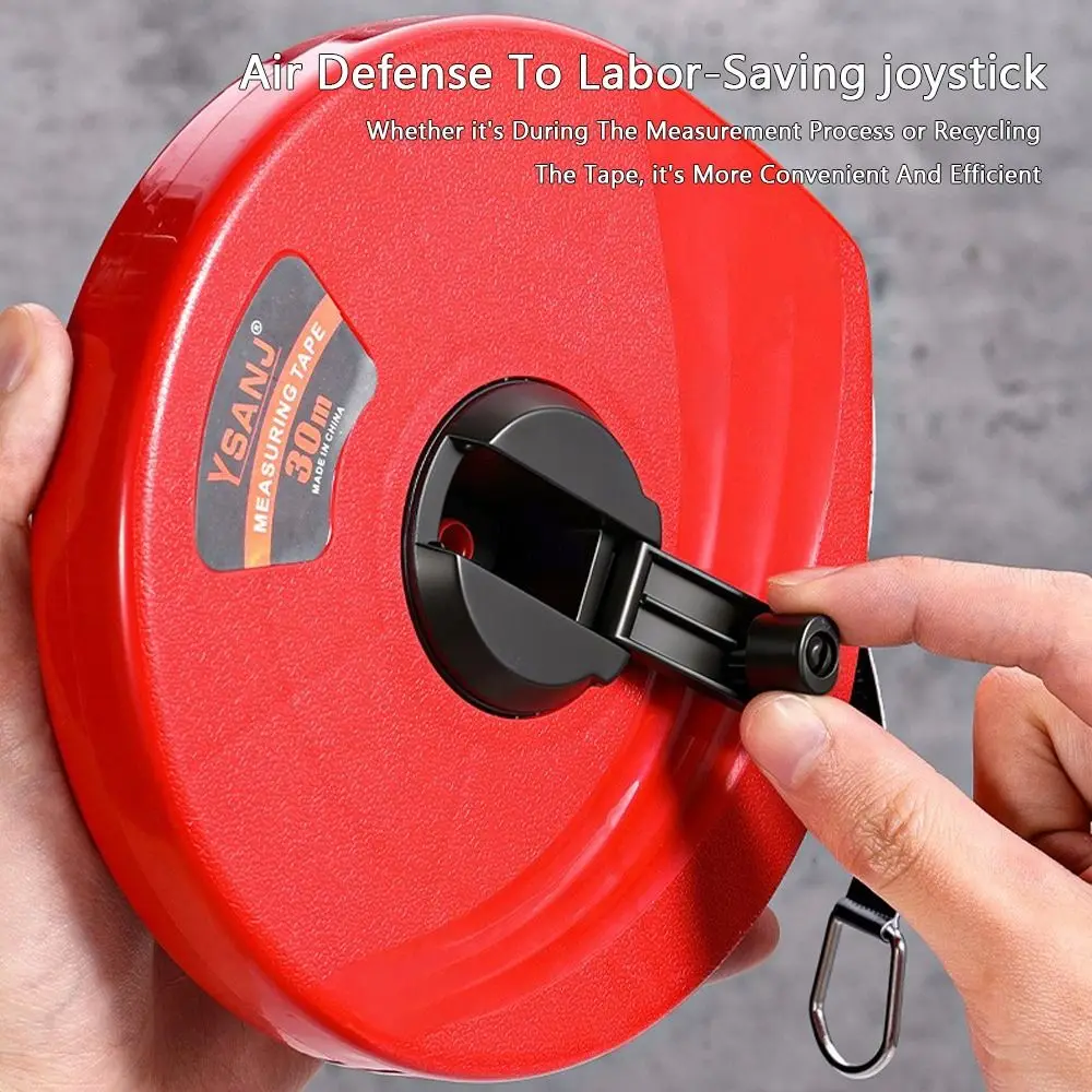 10m 20m 30m 50m Measuring Tape Drop Resistant Thickened Material Fiberglass Tape Sturdy Wear Resistant Double Scale Tape
10m 20m 30m 50m Measuring Tape Drop Resistant Thickened Material Fiberglass Tape Sturdy Wear Resistant Double Scale Tape