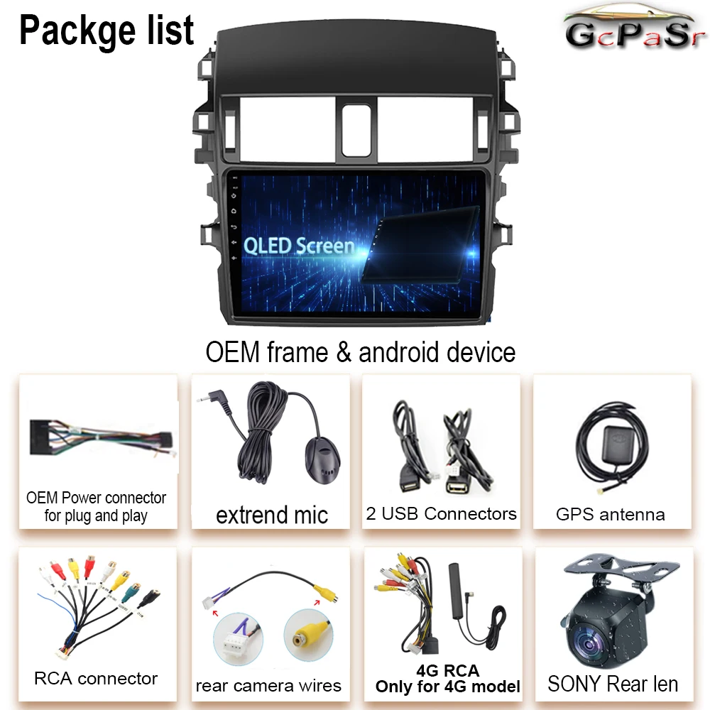 Автомобильный DVD-плеер Qualcomm Android для Toyota Corolla E140/150 2006-2013, автомобильное радио, стерео, головное устройство, мультимедийный плеер, GPS-навигация, ТВ
Автомобильный DVD-плеер Qualcomm Android для Toyota Corolla E140/150 2006-2013, автомобильное радио, стерео, головное устройство, мультимедийный плеер, GPS-навигация, ТВ