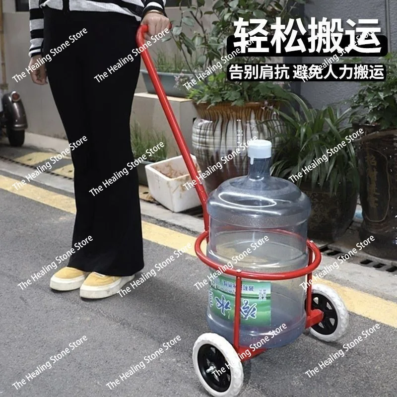 Pulling Water Bucket Cart Workshop Rural Household Water Pouring Elderly Labor-saving Vegetable Watering Garbage Bin Gas Tank
Pulling Water Bucket Cart Workshop Rural Household Water Pouring Elderly Labor-saving Vegetable Watering Garbage Bin Gas Tank