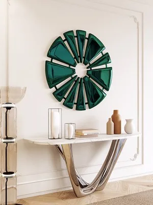 Metal petals corridor dining room living room hotel model room TV background wall decorative stainless steel wall hanging
Metal petals corridor dining room living room hotel model room TV background wall decorative stainless steel wall hanging