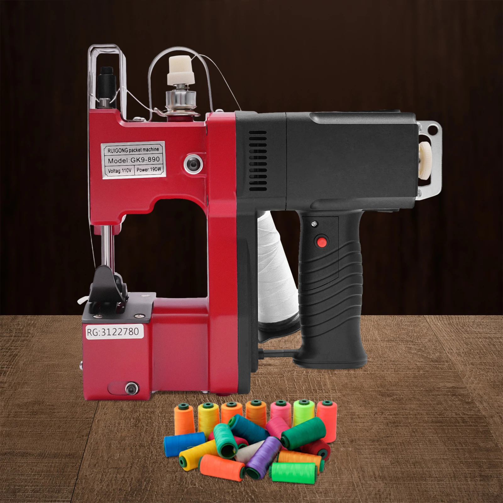 Bag Sewing Machine Portable Electric Sewing Machine 110V Industrial Bag Closer for Woven Bags Sacks Burlap Paper Bags, Logistics
Bag Sewing Machine Portable Electric Sewing Machine 110V Industrial Bag Closer for Woven Bags Sacks Burlap Paper Bags, Logistics