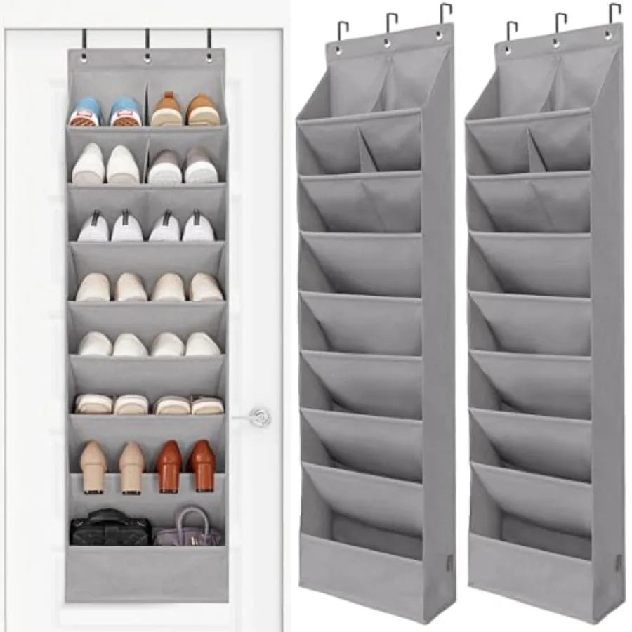 Over the Door Shoe Organizer Heavy-Duty Large Deep Pocket Hanging Shoe Organizer Shoe Rack Door Closet Shoe Organizer for Wall
Over the Door Shoe Organizer Heavy-Duty Large Deep Pocket Hanging Shoe Organizer Shoe Rack Door Closet Shoe Organizer for Wall