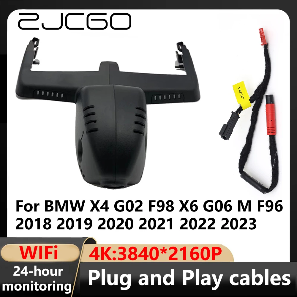 ZJCGO 4K Wifi 3840*2160 Car Camera Dash Cam Video Recorder for BMW X4 G02 F98 X6 G06 M F96 2018 2019 2020 2021 2022 2023
ZJCGO 4K Wifi 3840*2160 Car Camera Dash Cam Video Recorder for BMW X4 G02 F98 X6 G06 M F96 2018 2019 2020 2021 2022 2023