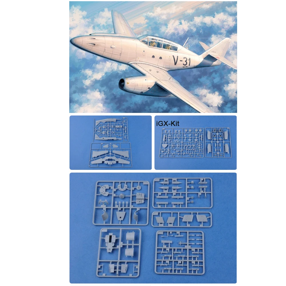 HobbyBoss 80380 1/48 Scale Me262 Me-262 Me-262B Me 262B-1a/ CS-92 Fighter Aircraft Plane Plastic Assembly Model Building Kit
HobbyBoss 80380 1/48 Scale Me262 Me-262 Me-262B Me 262B-1a/ CS-92 Fighter Aircraft Plane Plastic Assembly Model Building Kit