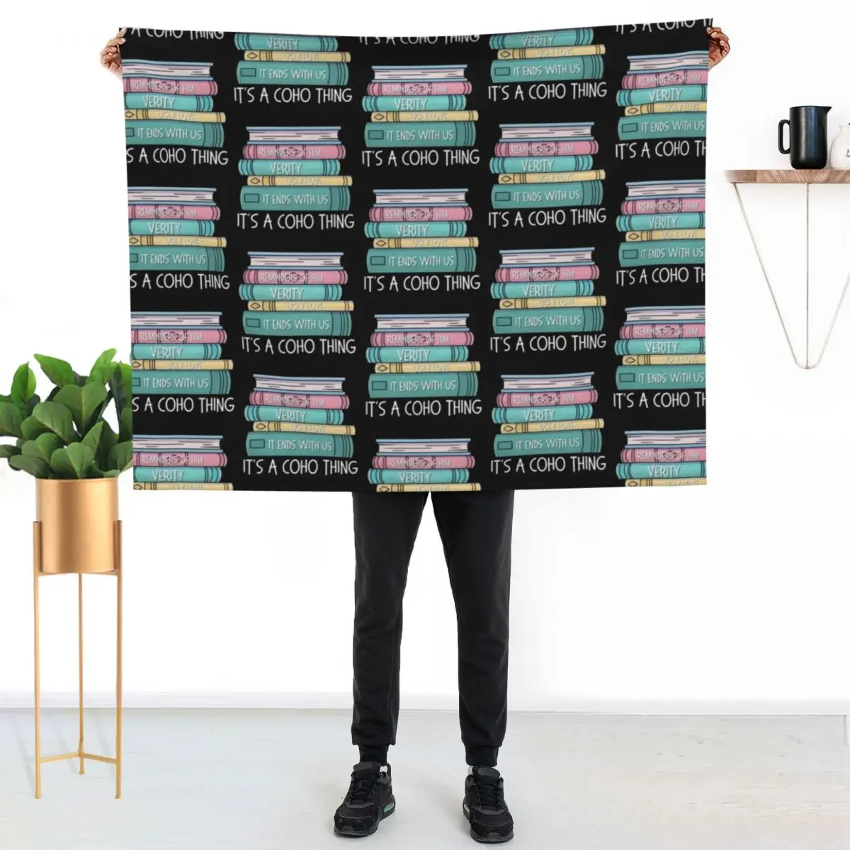 Its A CoHo Thing Book Stack T-shirt Throw Blanket Warm Throw Blanket Gift for Anniversary
Its A CoHo Thing Book Stack T-shirt Throw Blanket Warm Throw Blanket Gift for Anniversary