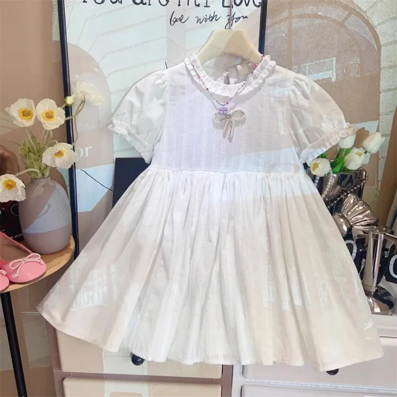 TOY-Girl's Princess Dress2025Summer New Fashionable Baby Girl Short Sleeve Dress with Lace Collar
TOY-Girl's Princess Dress2025Summer New Fashionable Baby Girl Short Sleeve Dress with Lace Collar